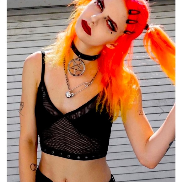 Killstar Terrorizer Fishnet Top, RARE, EUC! - Picture 5 of 5